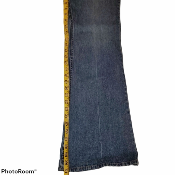 Tommy Hilfiger Wide Leg Low Rise Junior Jeans 405 - Picture 7 of 10